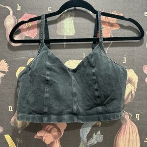 offline by aerie corset sports bra/tank